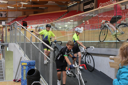 Der Bahnschnupperkurs im Velodrom