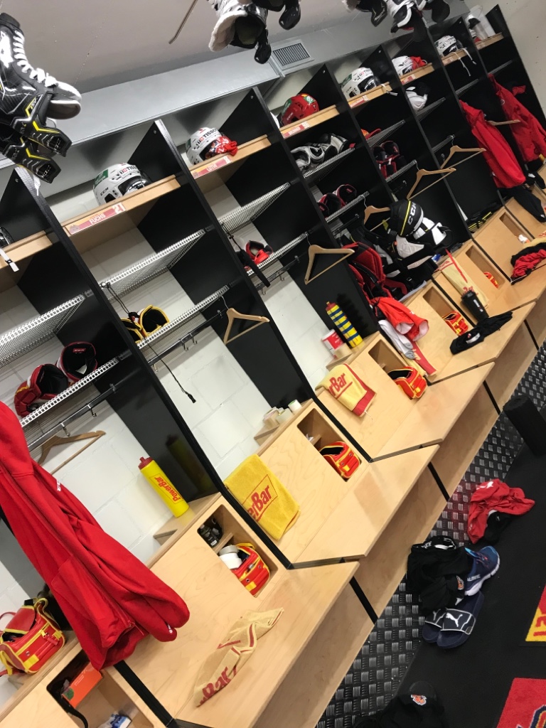 Hinter den Kulissen der Eishockey-Spieler EHC-Biel