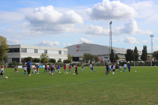 Fussballtraining beim FC Grenchen